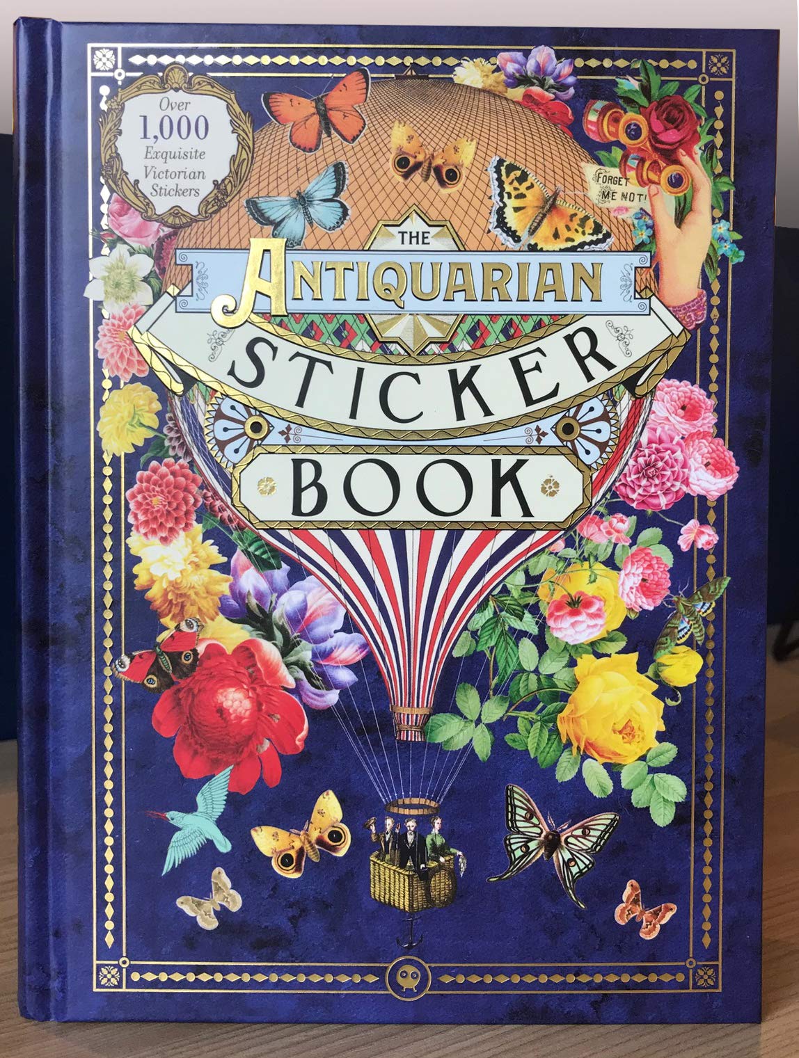 The Antiquarian Sticker Book: Over 1,000 Exquisite Victorian Stickers  Hardcover – Illustrated,2020 by Odd Dot