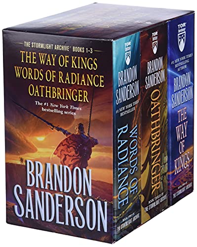 STORMLIGHT ARCHIVE 4 BOOK SET Sanderson WAY WORDS OATHBRINGER